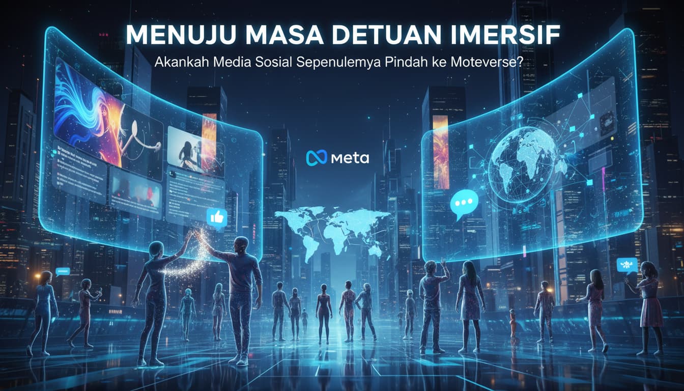 Menuju Masa Depan Imersif: Akankah Media Sosial Sepenuhnya Pindah ke Metaverse?