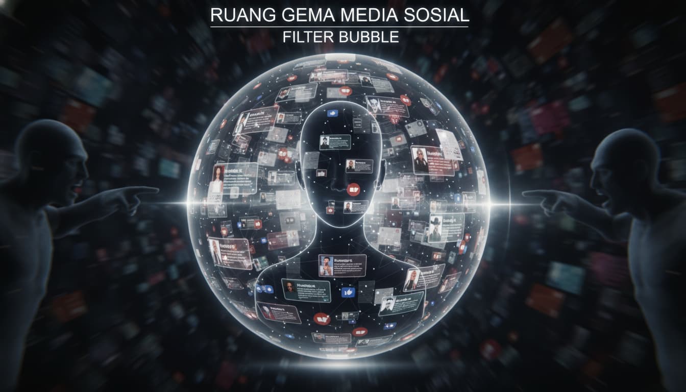 Terjebak dalam Ruang Gema: Bagaimana Media Sosial Mempertajam Polarisasi Opini